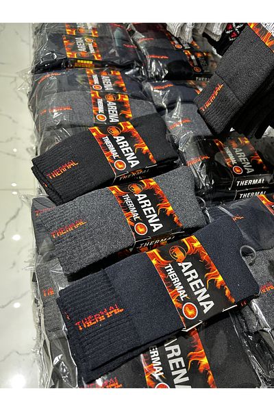 ARENA Thermal 12 Pairs Towel Men's Socks Perfumed Quality