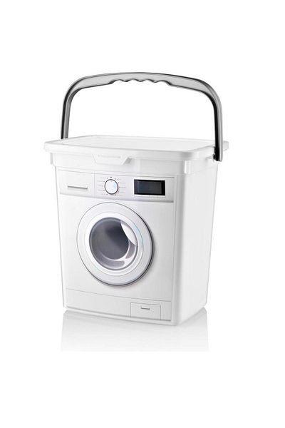 RNL04 6 Liter Plastic Detergent Storage Box with Handle - 2351