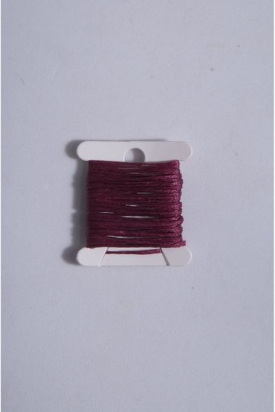 Eskişehir hobi sanat Σκούρο Φούξια Χρώμα 1,0 mm 3 μέτρα κερωμένο σχοινί Σταγόνα Δερμάτινο κολιέ με κλωστή ραπτικής Σχέδιο κοσμήματος Σχοινάκι βραχιολιών