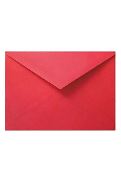 TELLGRAF Colored Envelope For Message Card (RED - 9X7 CM - 15 PCS)