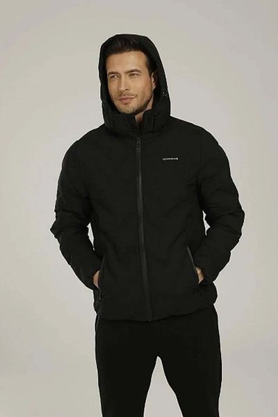 lumberjack Henry Coat 2SN17 Ανδρικό αδιάβροχο παλτό - ΜΑΥΡΟ - XXL - ST07038-50789