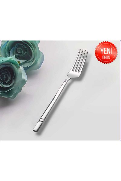 İnter Steel Evra Sweet Fork - Sweet Fork 12 Pieces Mehay Home-2023