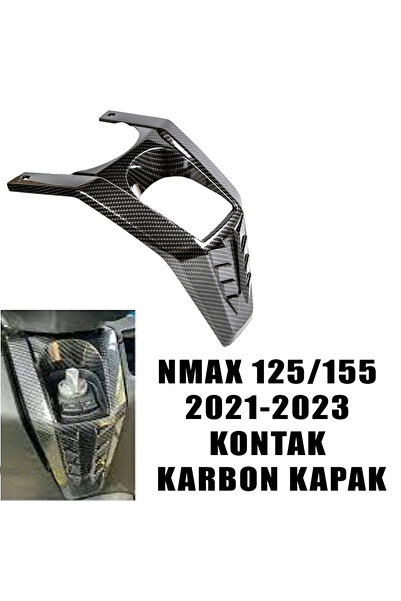 YSGMOTOPARTS Yamaha Nmax 125/155 2021-2023 Kontak Karbon Kapak