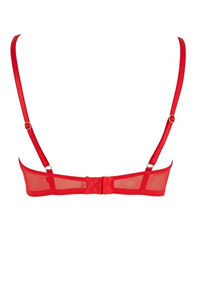 DeFacto Fall In Love Dantelli Kapsız Pedsiz Bra