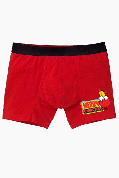 modacix Новорічний чоловічий Merry Christmas Різдвяна ялинка Боксер