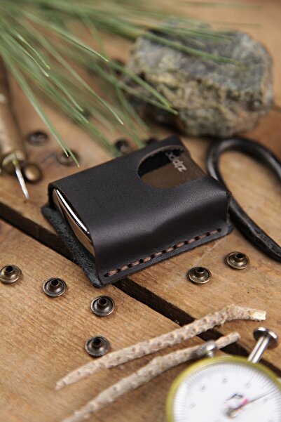 New Coast Leather 1900's Zippo Deri Kılıf El Yapımı&Hakiki Deri