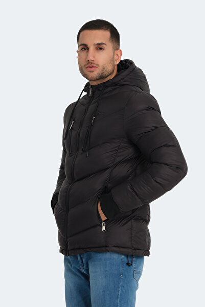 Slazenger Erkek Mont Siyah