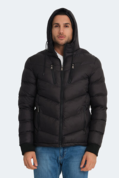 Slazenger Erkek Mont Siyah