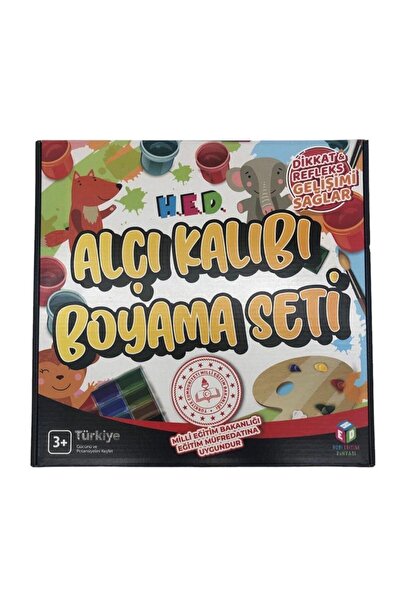 Hobi Eğitim Oyuncak Alçı Kalıbı Boyama Eğitici El Beceri Oyun Seti