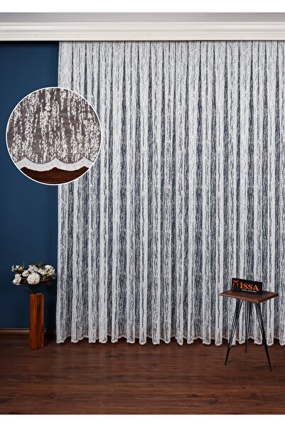 ISSA PERDE İSSA TÜL Örme Desen (SIK PİLE) (1 X 3)NO1 EN X BOY