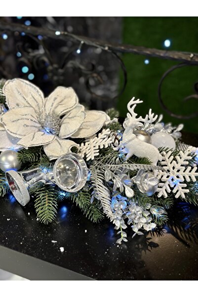 New Bliss Decor Studio Yılbaşı Tasarım Peri Led Işıklı Lüks Garland