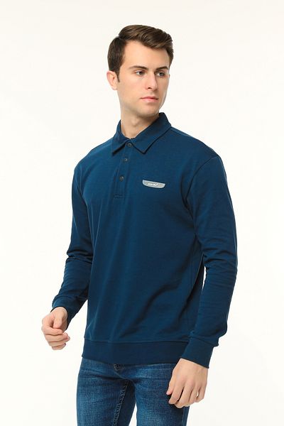 Owut Collection Ανδρικό μακρυμάνικο πόλο Classic Fit