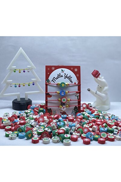 HakCan 4’lü Yeni Yıl Yılbaşı Noel Şans Bileklikleri (ÖZEL KARTLI)