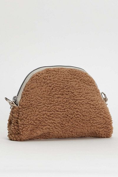 ALTUDA Women's Cross Strap Plush Bag