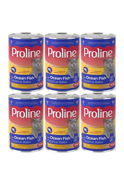 Proline Proline Okyanus Balıklı Yetişkin Kedi Konservesi 395 Gr*6 Adet