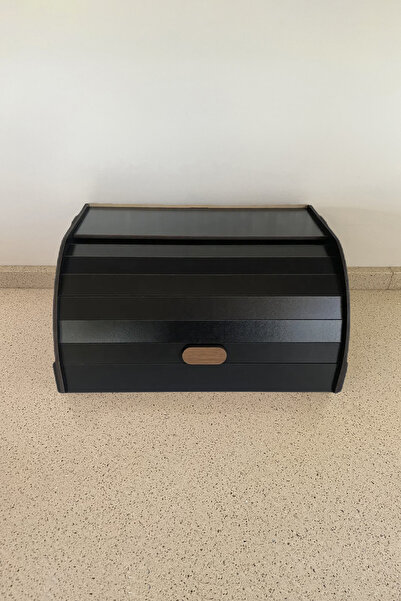 Rosyvien Ahşap Ekmek Kutusu, Saklama Gözlü Sürgülü Kapaklı Ekmek Sepeti, Baha...