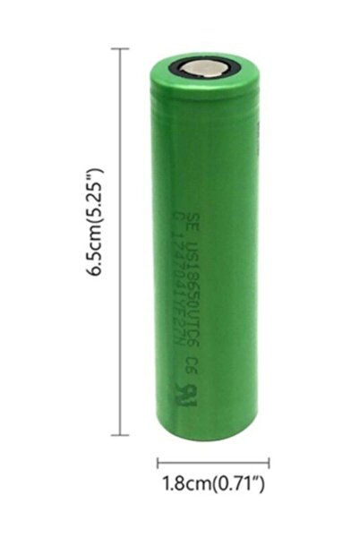 Sony Vtc6 18650 3.7v 3000mah Li-ion Şarjlı Pil