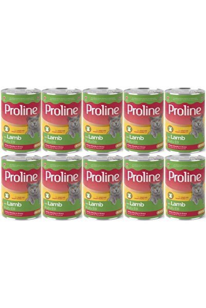 Proline Proline Kuzu Etli Yetişkin Kedi Konservesi 400 Gr*10 Adet