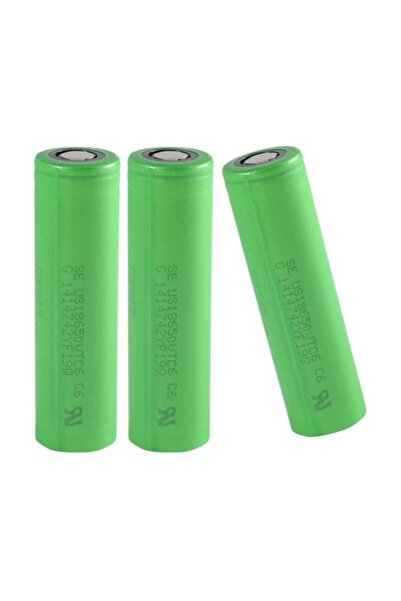 Sony Vtc6 18650 3.7V 3000 Mah Li-ion 3'lü Şarjlı Pil
