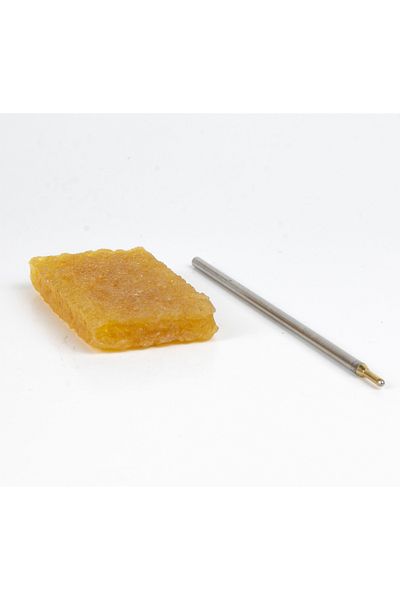 AiryFooT Silver Leather Boot Pencil and Rubber Eraser Set