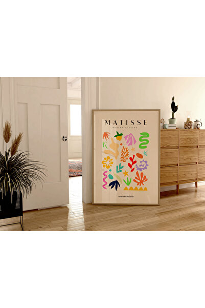 Pegziz Minimalist Sanatsal Matisse Duvar Dekor Posteri 60x90cm.