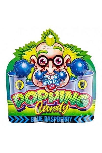 Genel Markalar DR. SOUR POPPING CANDY BLUE RASPBERRY 15G