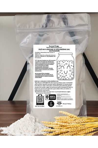 Sevinçli Doğa Ekşi Maya Besleme Ve Güçlendirme Unu 2 Kg (KATKISIZDIR)