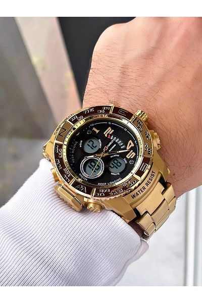 Comwatch Digital And Analog Wristwatch