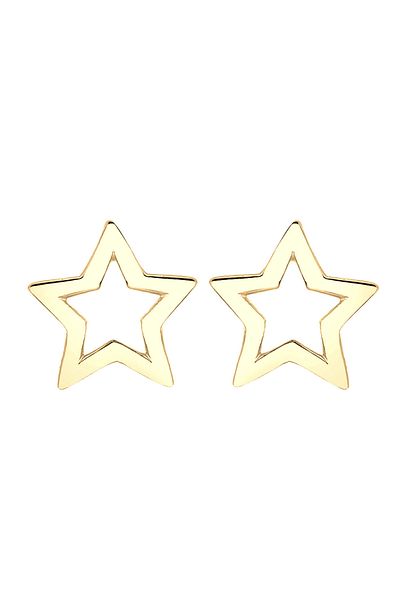 ELLI Ohrringe Stern Trend Astro Wasserzeichen 925 Silber