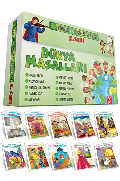 Model Eğitim Yayınları Model Çocuk – Dünya Masalları Serisi 2 (10 Kitap) 1.Sı...