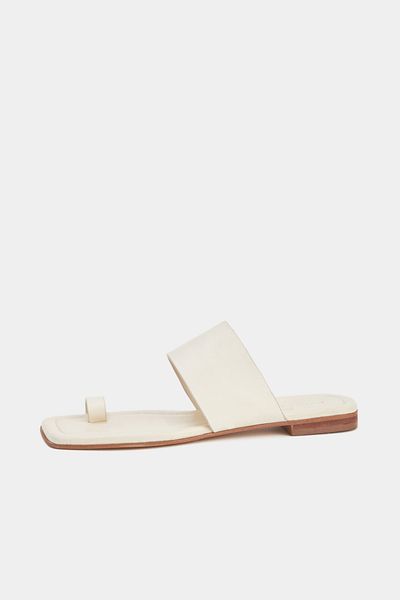 Perspective Ecru Color Women's Slippers
