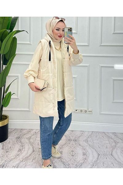 modasindoma WOMEN QUILTED VEST