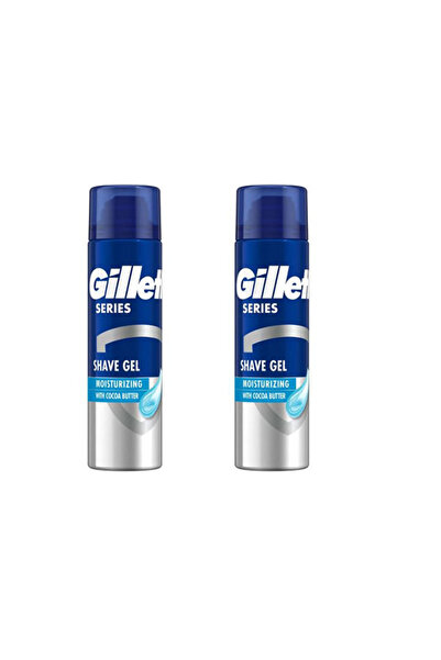 Gillette Series Shaving Gel Moisturizing 200 ml * 2 Pcs