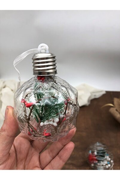 Denseden Ornament de lux pentru brad de Crăciun, fabricat la comandă - 1 bucată de minge de Crăciun cu figură de Anul Nou