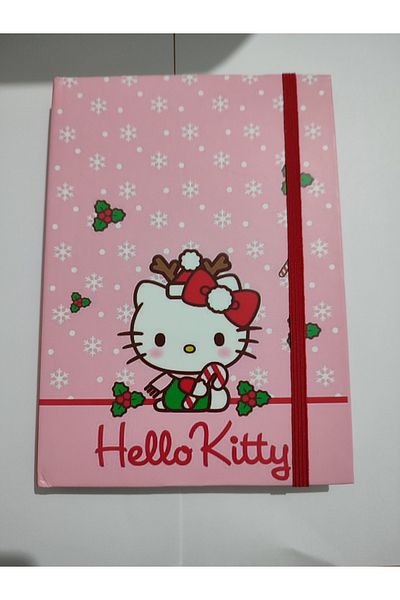 ASYA GIFTS Hello Koitty New Year Concept دفتر ملاحظات غير مبطن