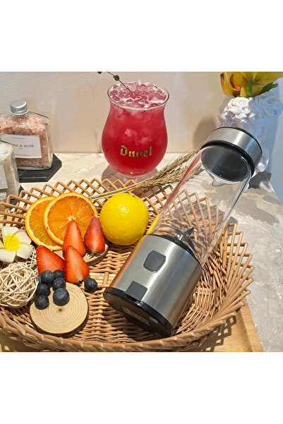 Nikadu Airstorr 6 Bıçaklı Taşınabilir ve Şarj Edilebilir Meyve Sıkacağı ve Blender SPOW