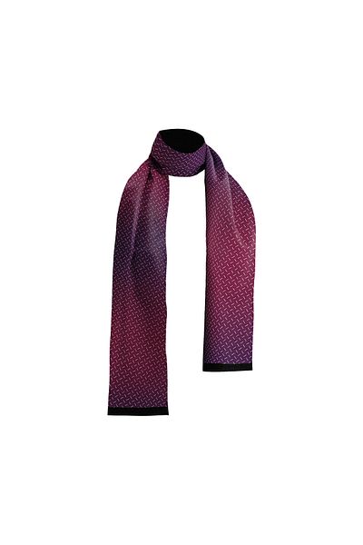 BIES Burgundy Blue Line Model Fosfor Satin Subțire Cașmir Textura Moale Iarnă Noua Generație Batista Eșarfe-cadou
