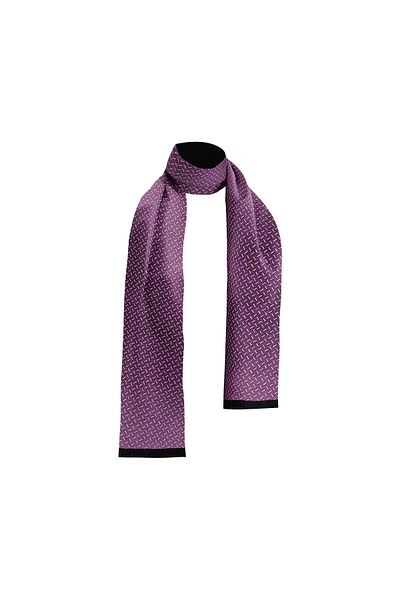 BIES Unisex Violet Linie Albă Fosfor Satin Subțire Cașmir Textura Moale Iarnă Noua Generație Batista Eșarfe-cadou