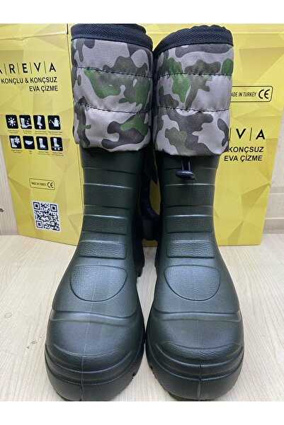 ARISAN AREVA Eva Termal Avcı Çizme Haki -30 Derece Soğuğa Dayanıklı 20235