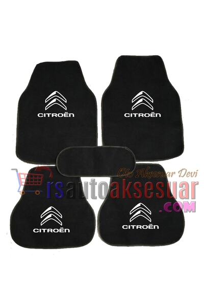 MR Cıtroen Berlingo Halı Paspas Siyah Renk