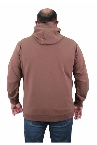 Starbattal Μεγάλο μέγεθος Basic Seasonal Sweat με κουκούλα με φερμουάρ 22751 TABA