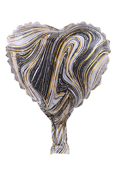 Laviyosa 45 CM Marble Patterned Foil Balloon - 18 INCH