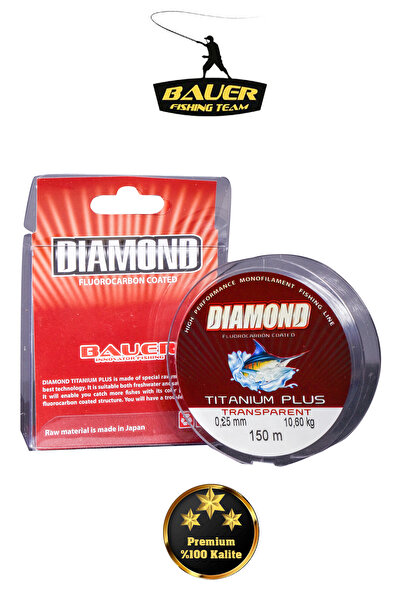 csoutdoor Linie de pescuit BAUER Diamond Power Titanium Plus de calitate supe...