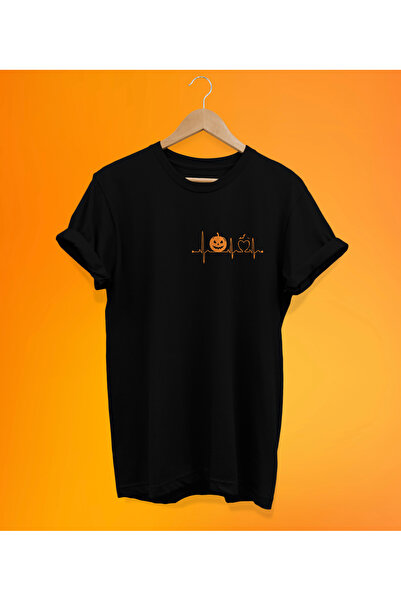 remonz Μπλουζάκι Witch Heart με στάμπα μαύρο, 100% βαμβακερό Basic (κανονικό μέγεθος).