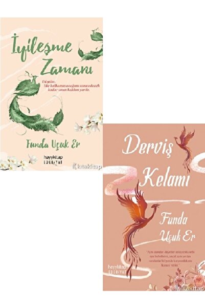 Destek Yayınları İyileşme Zamanı - Derviş Kelamı - Funda Uçuk Er 2 KİTAP SET