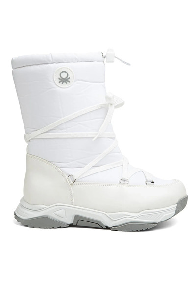 Benetton ® | Bn-30392 - Beyaz - Kadın Bot