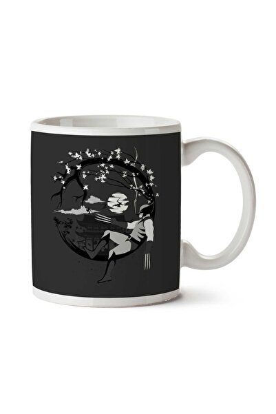 ART HEDİYE كوب Wolverine Circle.png مطبوع على الجانبين