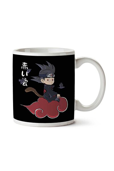ART HEDİYE كوب Itachi Uchiha Akatsuki Red Cloud Dragon Ball Z Naruto مطبوع عل...