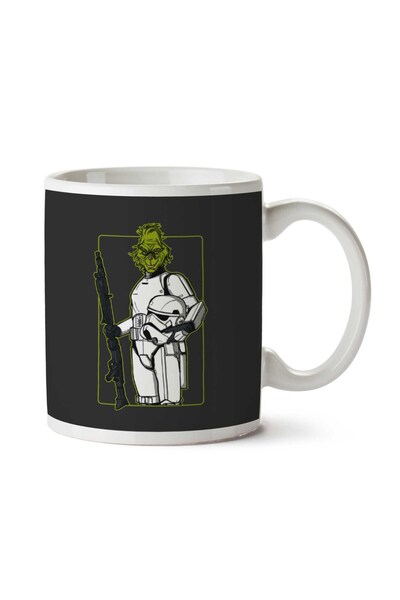 ART HEDİYE كأس عيد الميلاد Stormtrooper Grinch Star Wars Dr Seuss Christmas م...