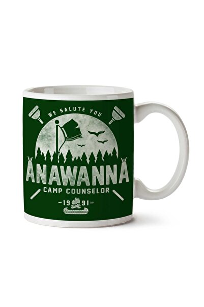 ART HEDİYE كوب مطبوع عليه عبارة "We Salute You Camp Anawanna Salute Your Shor...